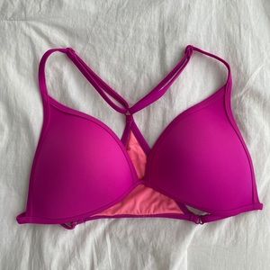 PINK bathing suit top
